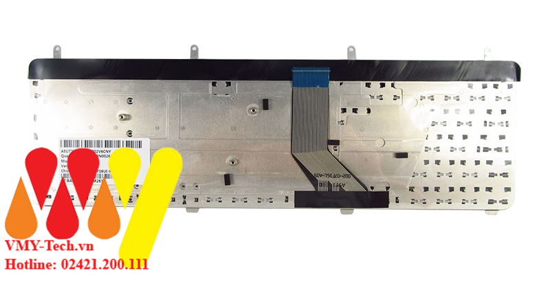 Bàn phím Laptop HP Pavilion DV7 2000 DV7 2100 DV7 2200 DV7 2300 DV7 3000 DV7 3100 Màu Đen