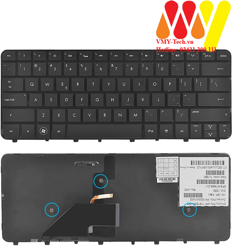 Bàn Phím Laptop HP Folio 13 13-1029wm 13-2000 13-2000 13-1035nr 13-1051nr 13-1050ca 13-1053ca