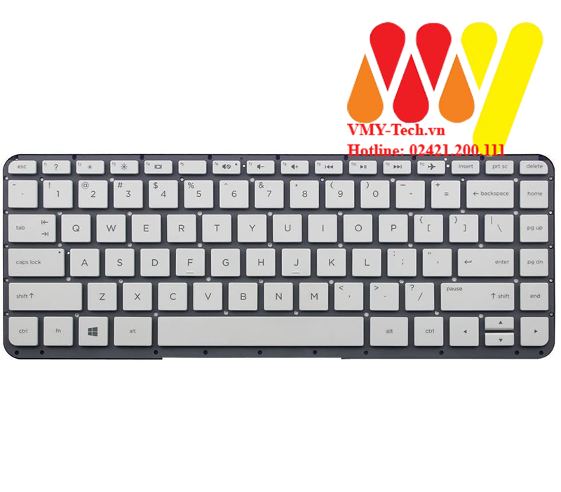 Bàn phím laptop HP Stream 13-C 13-C100 13-C000 13-C002 Bạc