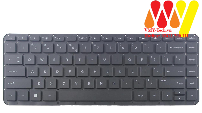 Bàn phím laptop HP Stream 13-C 13-C100 13-C000 13-C002 Màu Đen