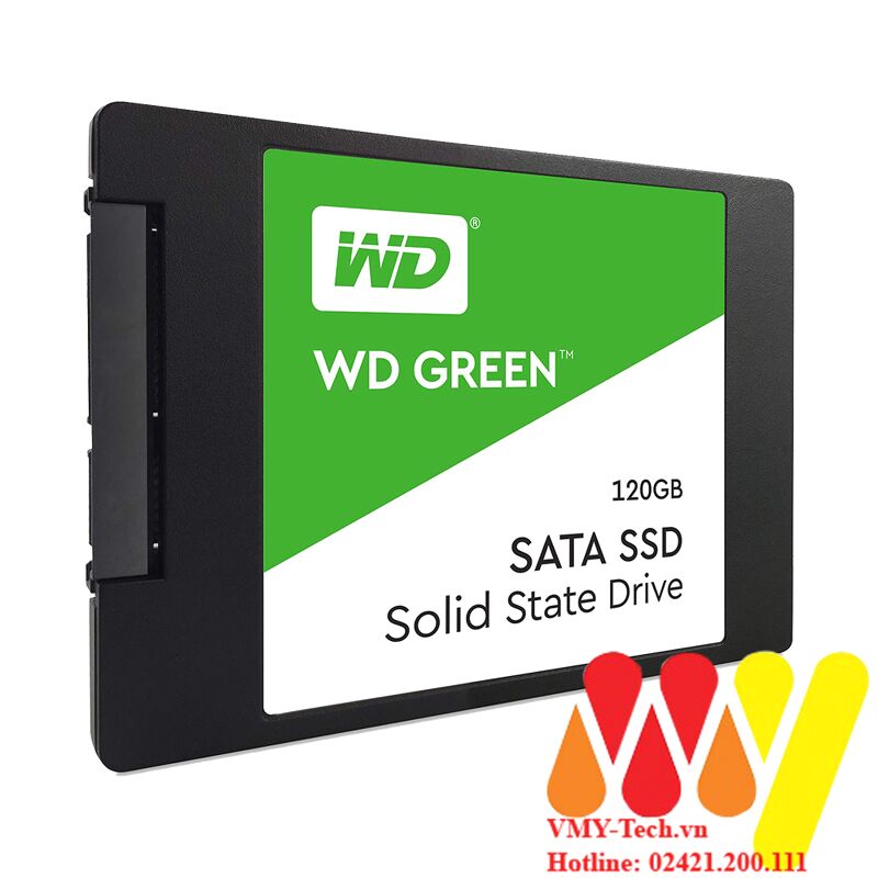 Ổ cứng SSD WD Green 120GB SATA III Chính Hãng - BH 3 năm