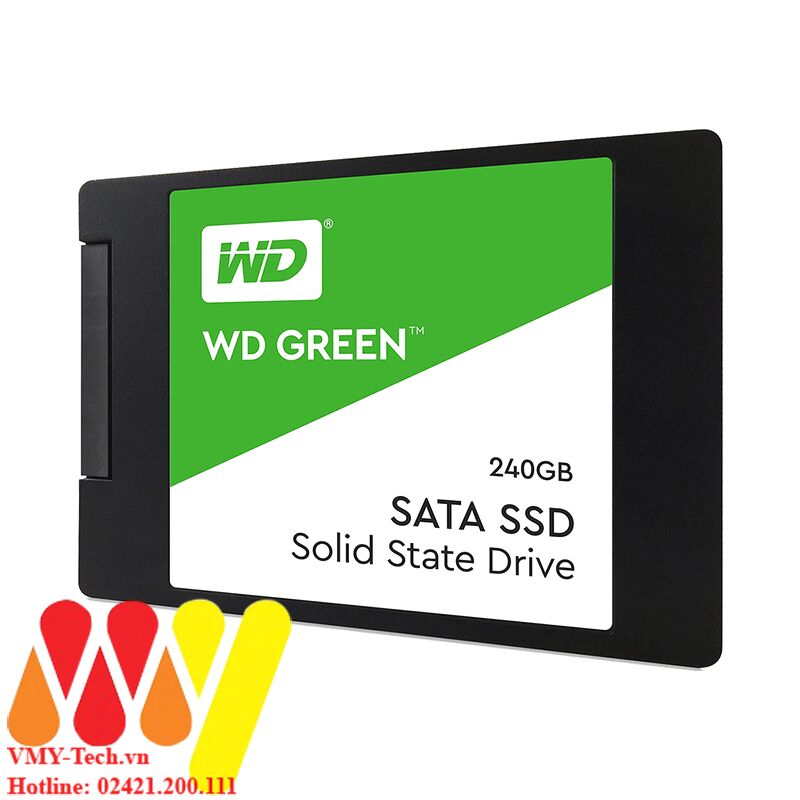Ổ cứng SSD WD Green 240GB SATA III Chính Hãng - BH 3 năm