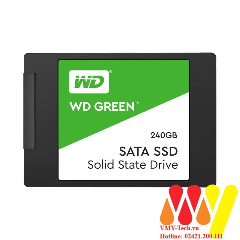 Ổ cứng SSD WD Green 240GB SATA III Chính Hãng - BH 3 năm