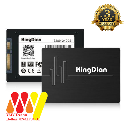 Ổ cứng SSD Kingdian 240GB SATA III Chính hãng - BH 3 năm