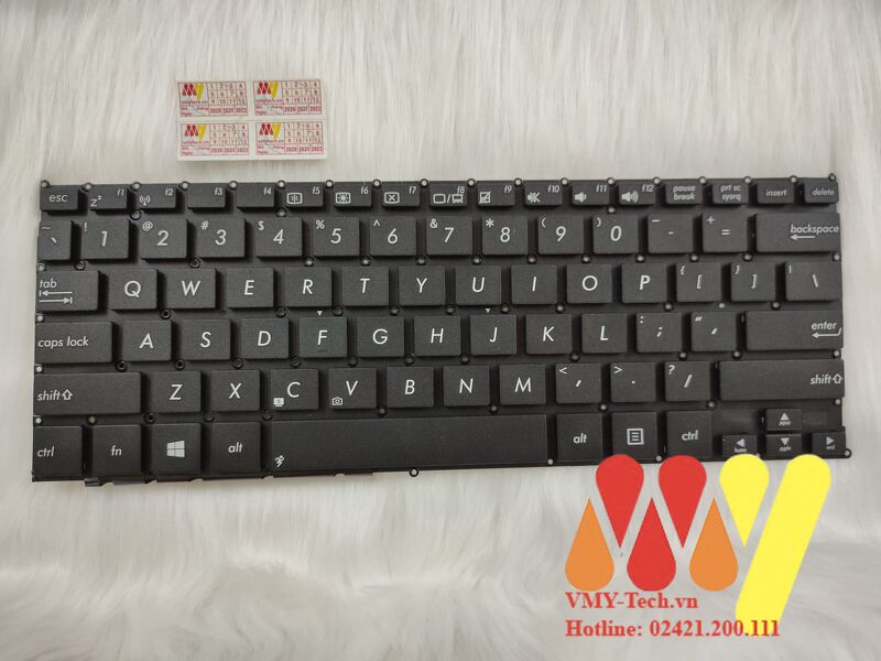 Bàn phím laptop Asus Eeebook E202S E202SA E202M E202MA TP201 TP201SA màu trắng