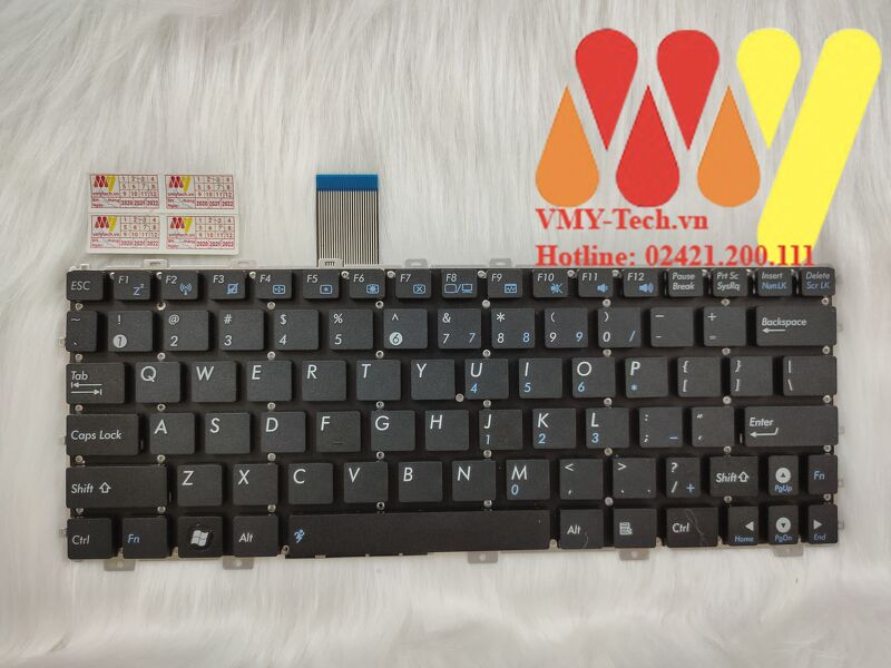 Bàn phím laptop Asus EEPC 1225B 1025C 1025CE 1025C-MU17-BK 1015T 1025 1016 1018 1015 1011 Màu Đen