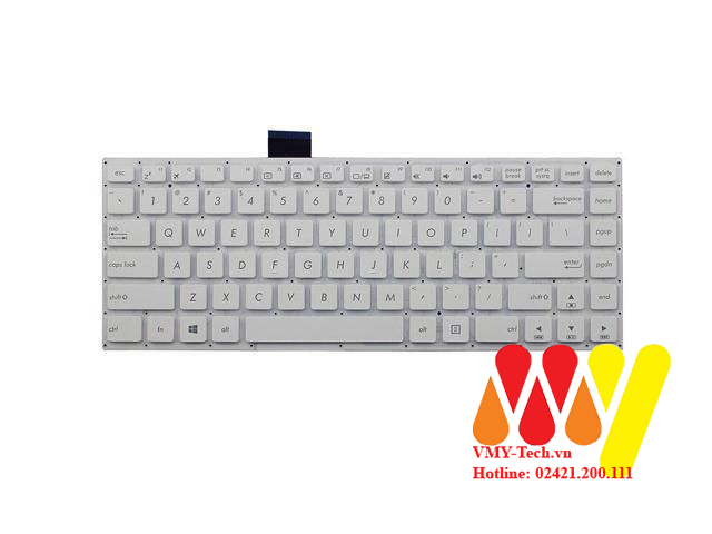 Bàn Phím Laptop Asus E402 E402M E402MA E402S E402SA E402BA Trắng
