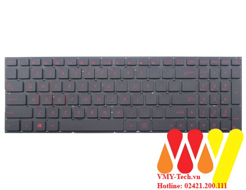 Bàn phím laptop ASUS Q503 G501JW K501UX K501LX GL502VY GL502VT Q503UA Q504UA Q524U Q552UB Q553UB Q524UQ