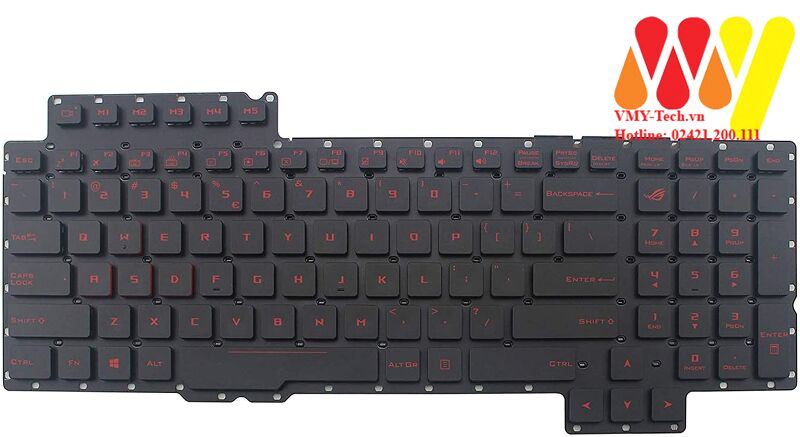 Bàn phím laptop ASUS Rog G752 G752VT G752VY G752VS G752VM G752V G752VL V153062as1-us 0kn0-si1us11