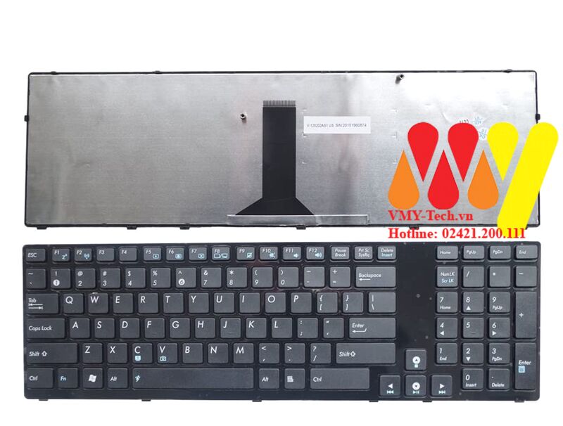 Bàn phím laptop ASUS K93 K93SM K93SV K95 K95VB K95VJ K95VM X93 X93SM X93SV