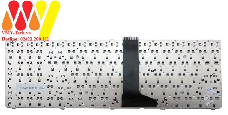 Bàn phím laptop Asus U56 U56E U52 U52F U53 U53F - ASU56K