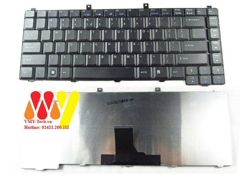 Bàn phím laptop Acer aspire 3000 3050 3020 3640 3602 3603 3610 3612 3620 3680 3682 3630 3857