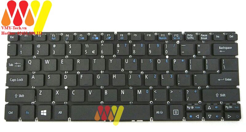 Bàn phím laptop Acer SW3 SW5-015 Switch-10 10e SW5-011 SW5-012 SW5-012-12L7