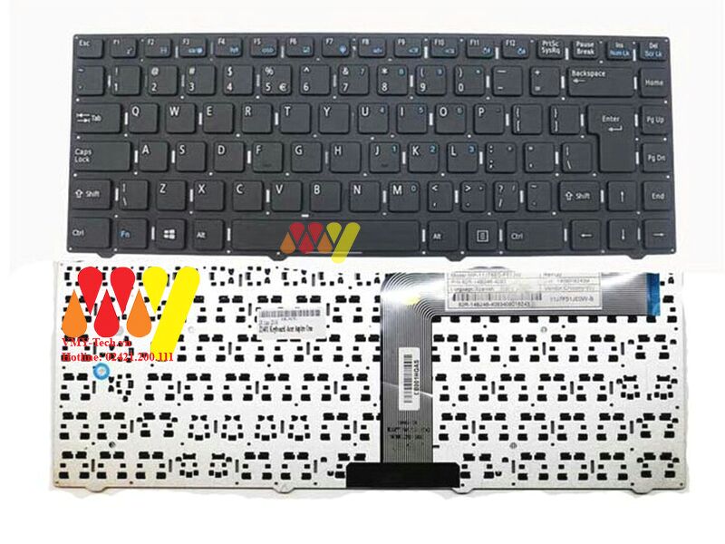 Bàn Phím Laptop Acer One 14 Z1401 Z1402 14-Z1401 14-Z1402 Z2-485