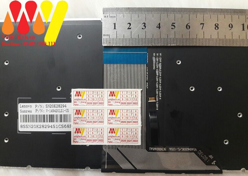 Bàn Phím Lenovo Yoga 500-15 500-15IBD 500-15IHW 500-15ISK(có LED)