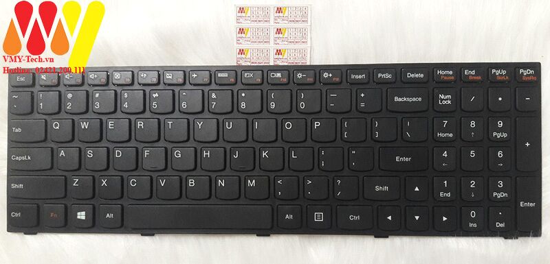 Bàn Phím Laptop Lenovo Z50-70 Z50-75 Z51-70 500-15ACZ 500-15ISK 300-15 ZIN