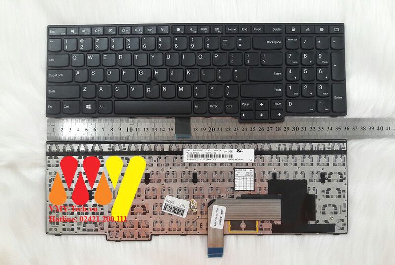 Bàn Phím Lenovo Thinkpad Edge E531 E540 E545 E550 L540 T540 T540P T550 T560 P50S W541 W540 W550(có LED-có chuột)