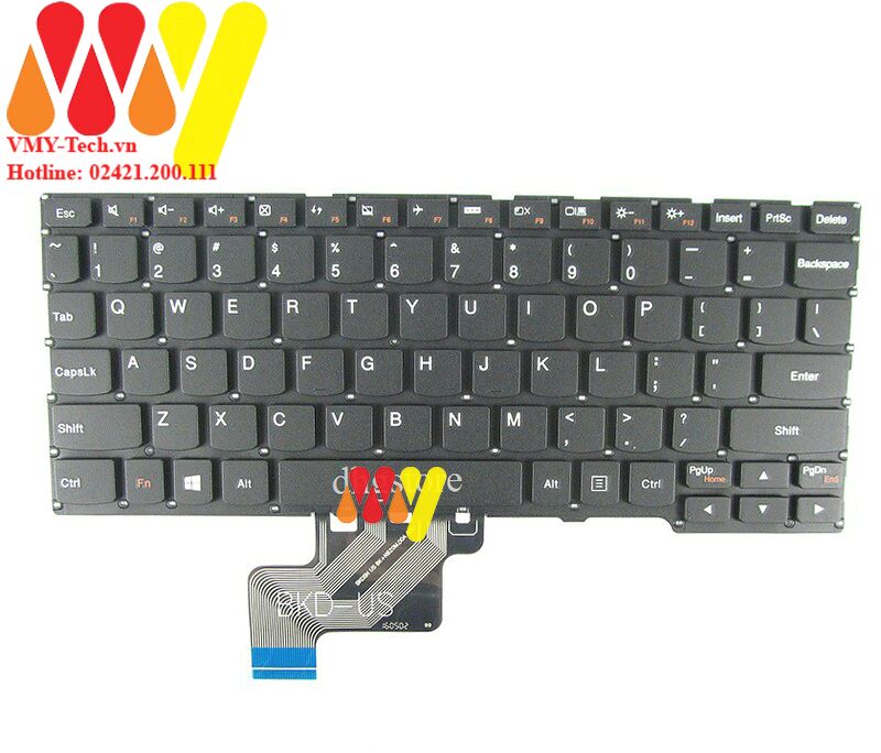 Bàn phím laptop Lenovo Yoga 3 11 300-11IBR 300-11IBY 700-11ISK Flex 3 11