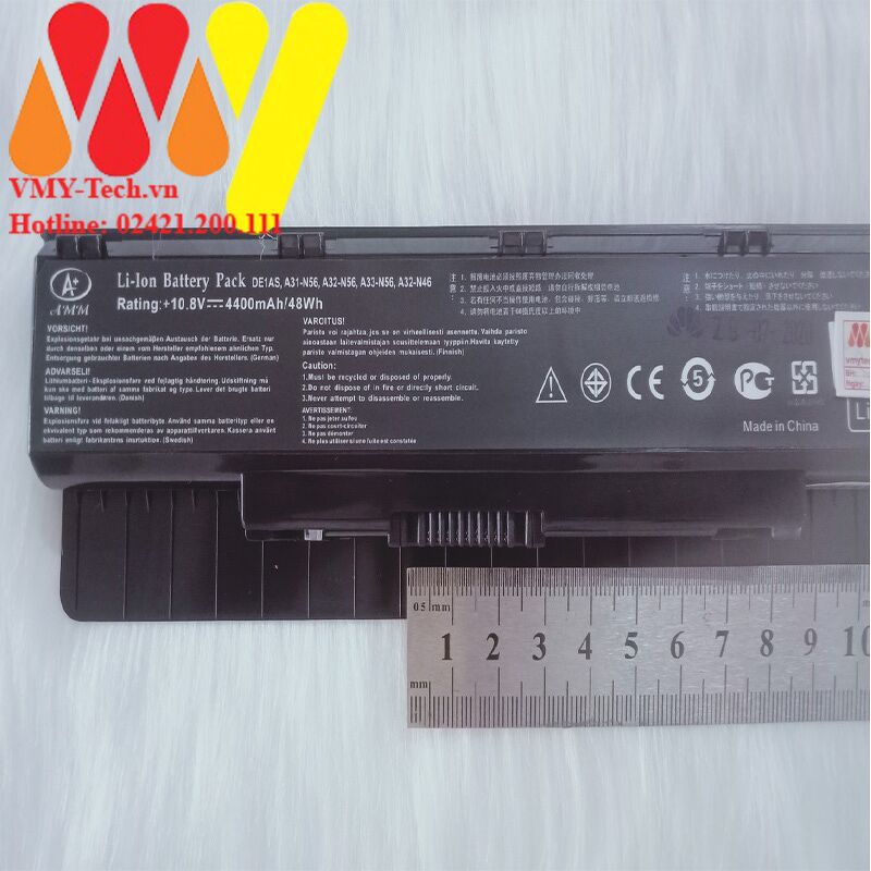 Pin laptop ASUS N46 N46V N46VJ N46VM N46VZ