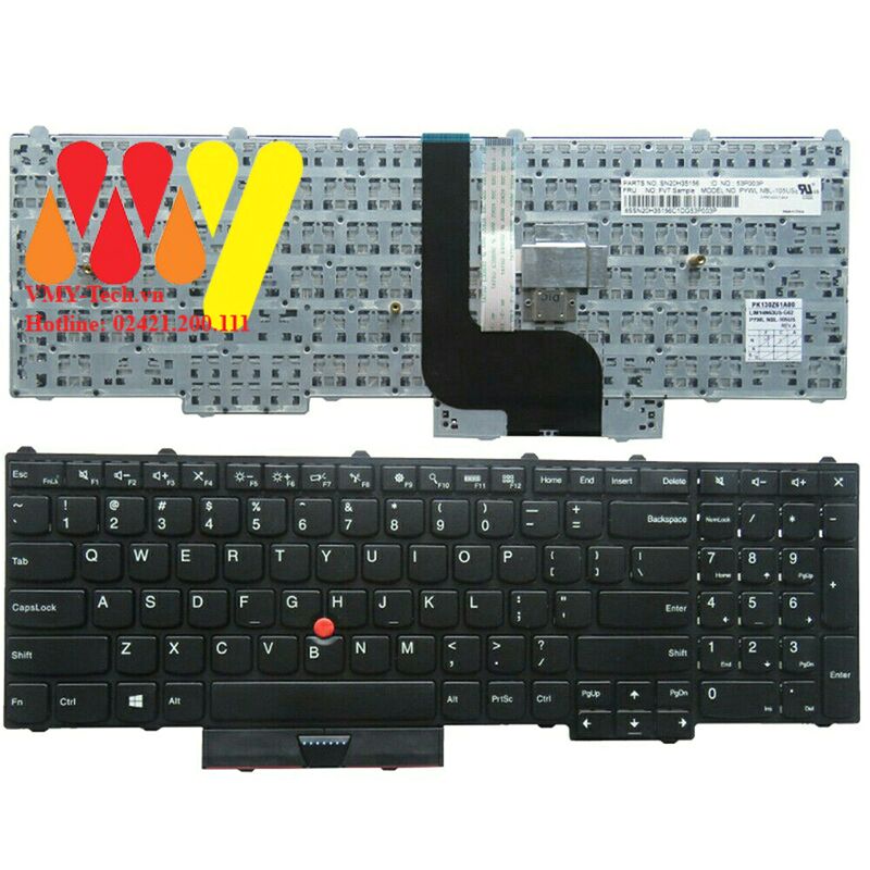 Bàn phím Laptop Lenovo P50 P70 P50S P70 P70S P71 P51 Chuột