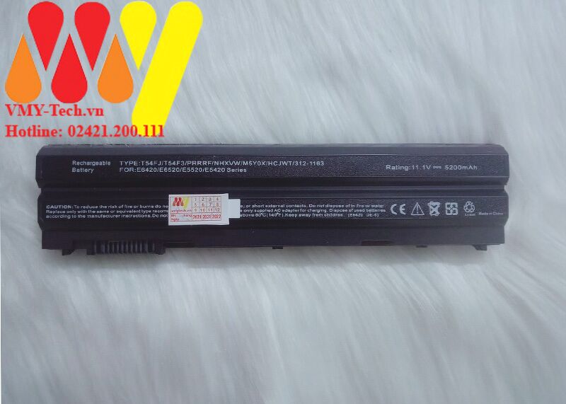 Pin laptop dell E6220 E6230 E6320 E6330 E6430s E5220