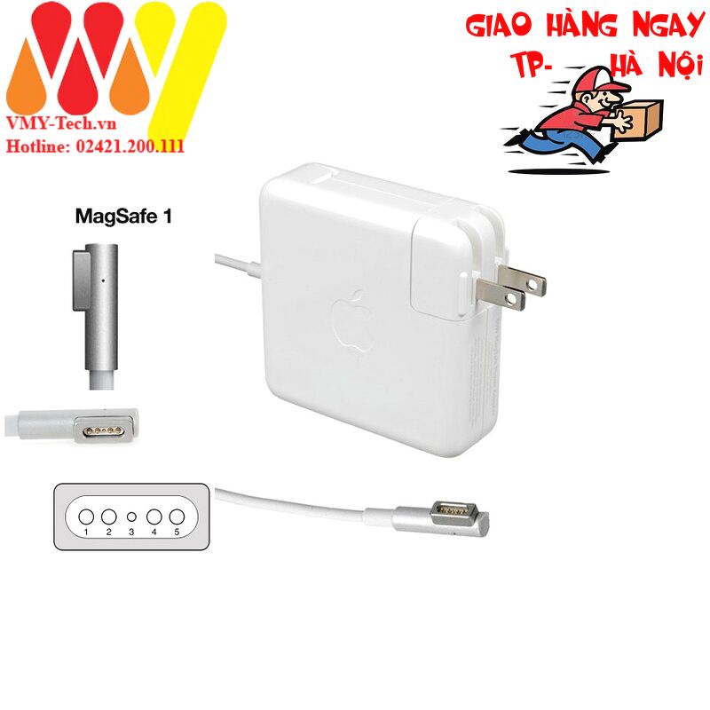 Sạc MACBOOK MS1 45W đời máy 2010 - MAGSAFE 1 (A1181, A1184, A1185,A1237, A1278, A1286, A1304, A1330, A1369) ZIN