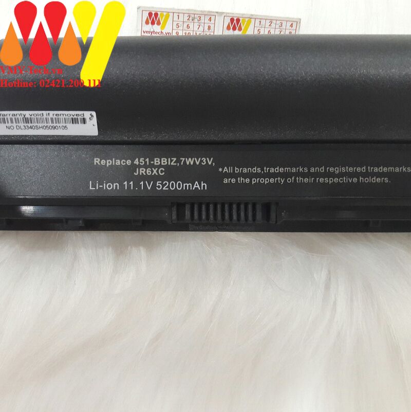 Pin Laptop Dell Latitude 3340 3350 YFDF9 YFOF9 JR6XC VDYR8 5MTD8 7WV3V, H4PJP, HGJW8