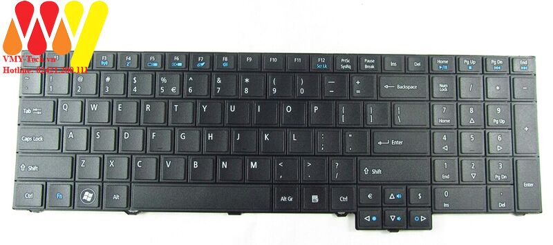 BAN PHIM laptop ACER TravelMate 5760 5760G 7750 7750G 7750Z ,p653