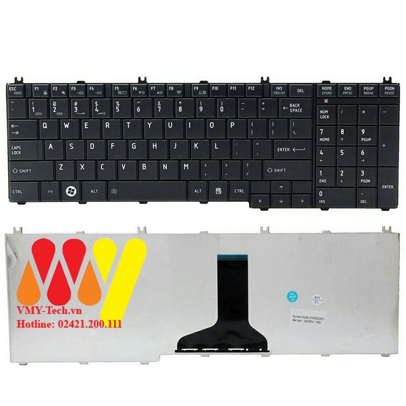 Phím Laptop Toshiba Qosmio X500 X505 F60 X505-Q830 X505-Q850 X505 M23 L775 T350 B350 F30-09 A505