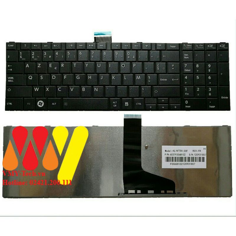 Bàn Phím Laptop Toshiba Satellite C850 C855 C850D C855D C870 C870D C875