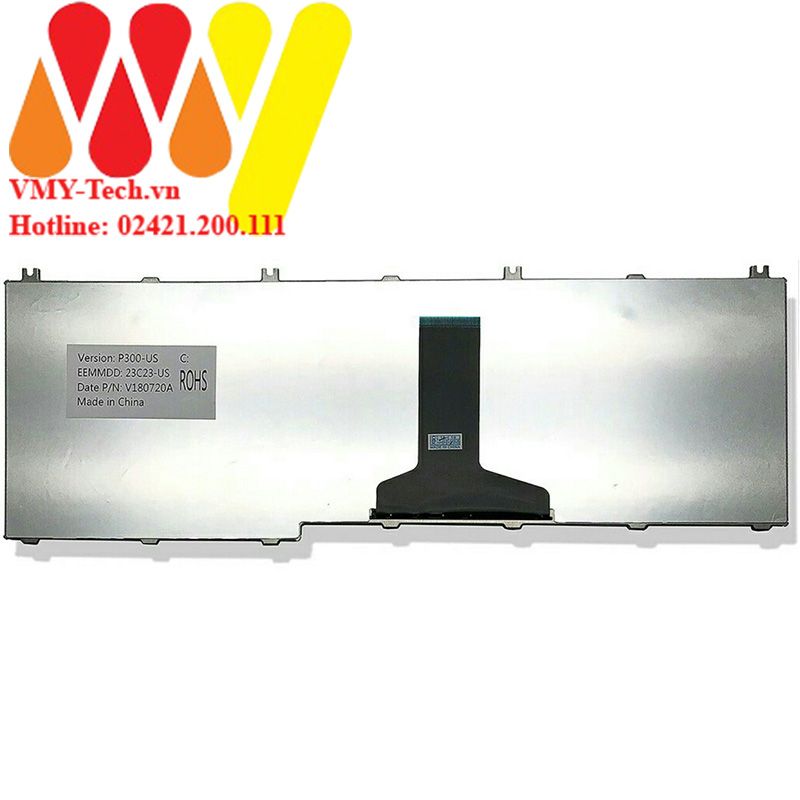 Bàn Phím Laptop Toshiba L500, L510, L505, L515, L550, L555, A500 màu đen