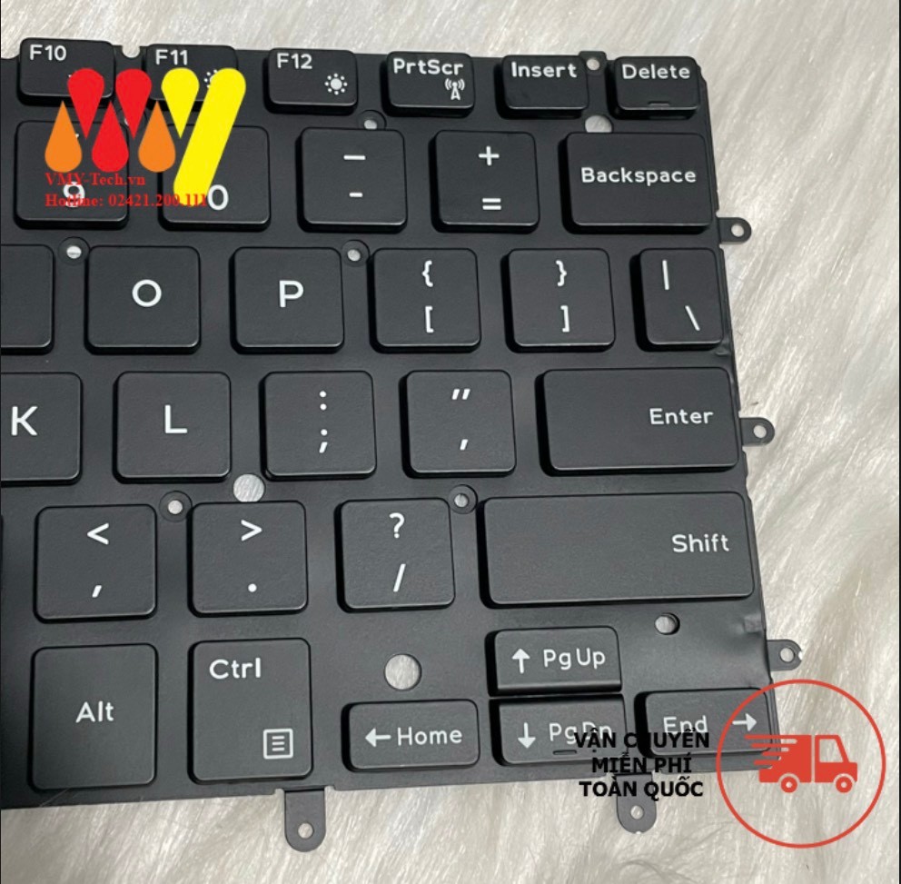 Bàn phím laptop Dell XPS13 9343 9350 9550 LED
