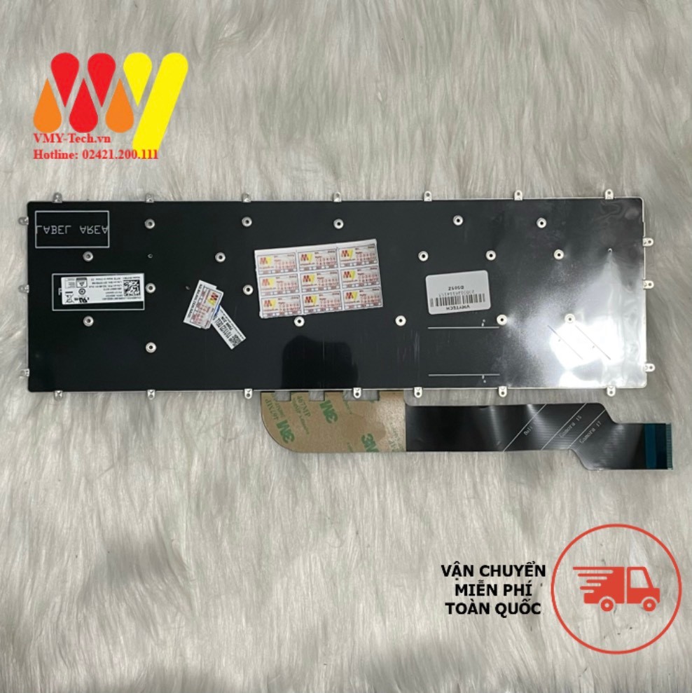 Bàn phím laptop Dell G3 G5 G7 3579 3590 3779 5587 7588 Zin