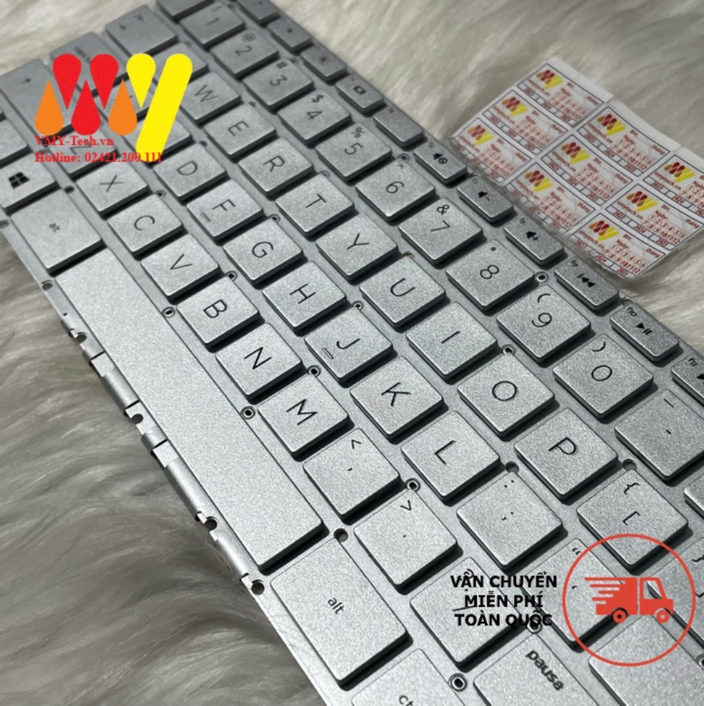 Bàn Phím Laptop HP 14s-dk0117au bạc