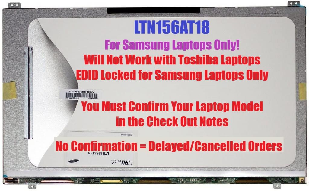 LCD 15.6/Mỏng/40 pin/Tai trên dưới/HD/ LTN156AT19