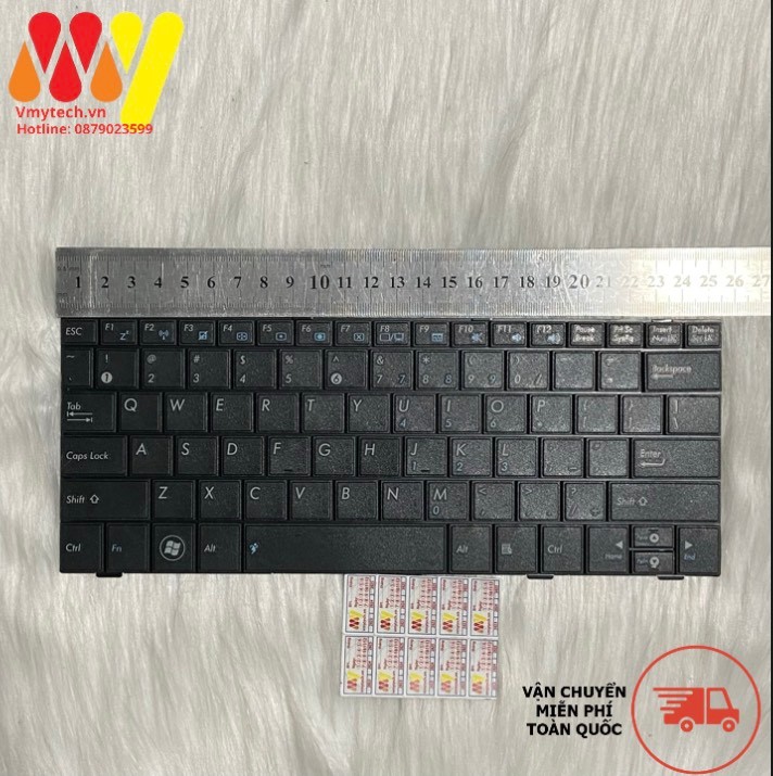 Bàn phím Asus EEPC 1025 1025C 1025CE 1015T 1025 1016 1018 1015 1011 1025C-MU17-BK Đen