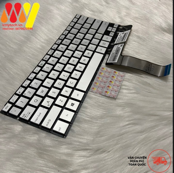 Bàn phím laptop Asus Vivobook Flip Q302 Q302L Q302LA P302LJ Q304 P302LJ Q302LG Q302UA Q304UA Bạc