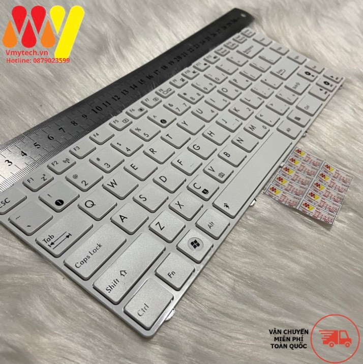 Bàn phím laptop Asus A42 A42D A42F A42J A42D A42N A42F trăng