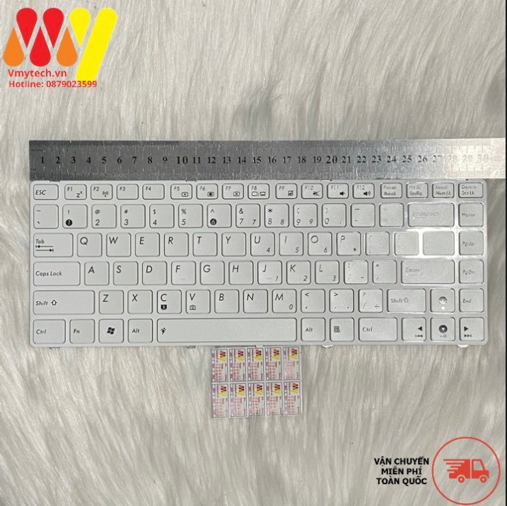 Bàn phím laptop Asus A42 A42D A42F A42J A42D A42N A42F trăng