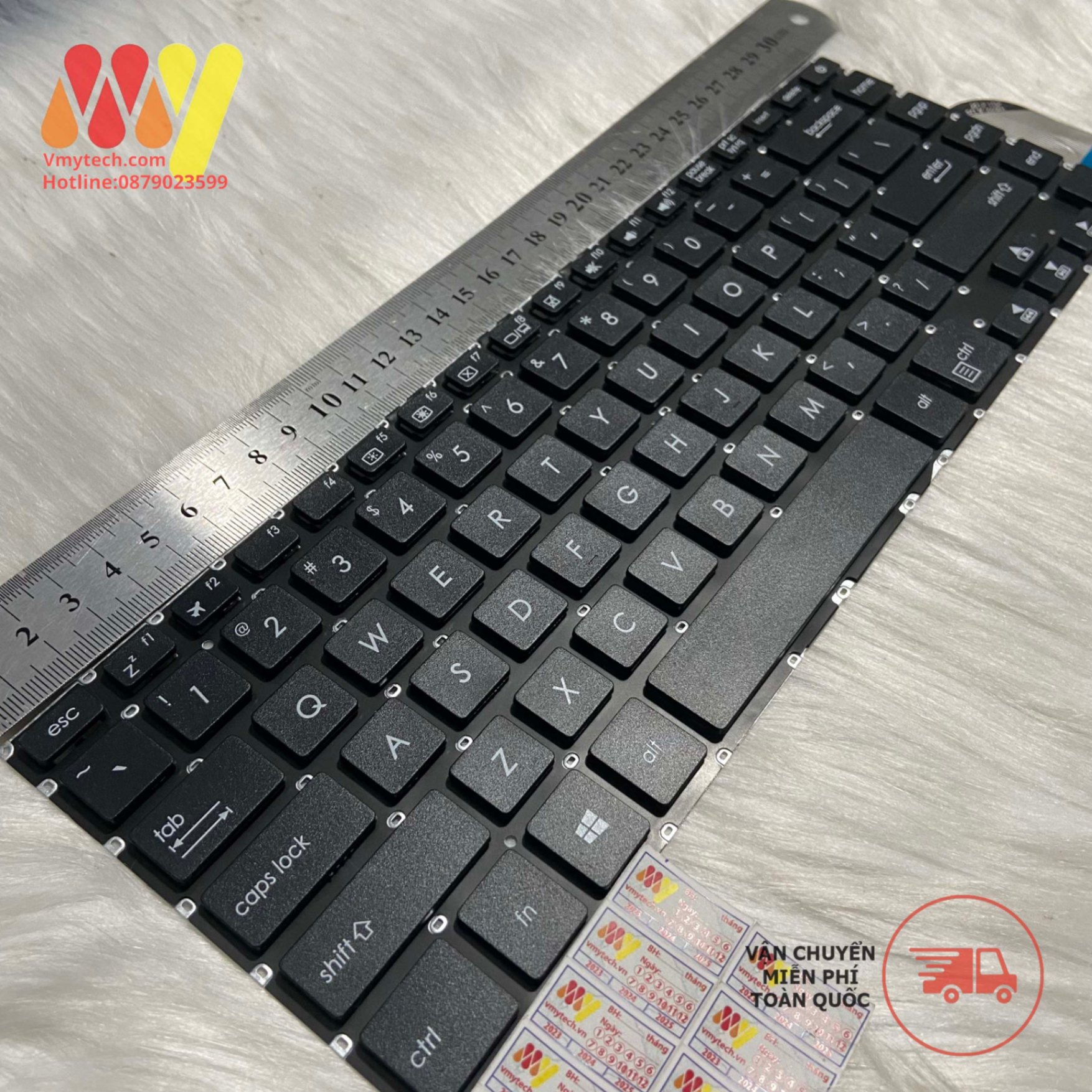 Bàn Phím Laptop Asus Vivobook 15X505 X505b X505Ba X505BP X505Z X505ZA X506 R504z K505 NSK-WK2SQ0T 0KNB0-4129TU00