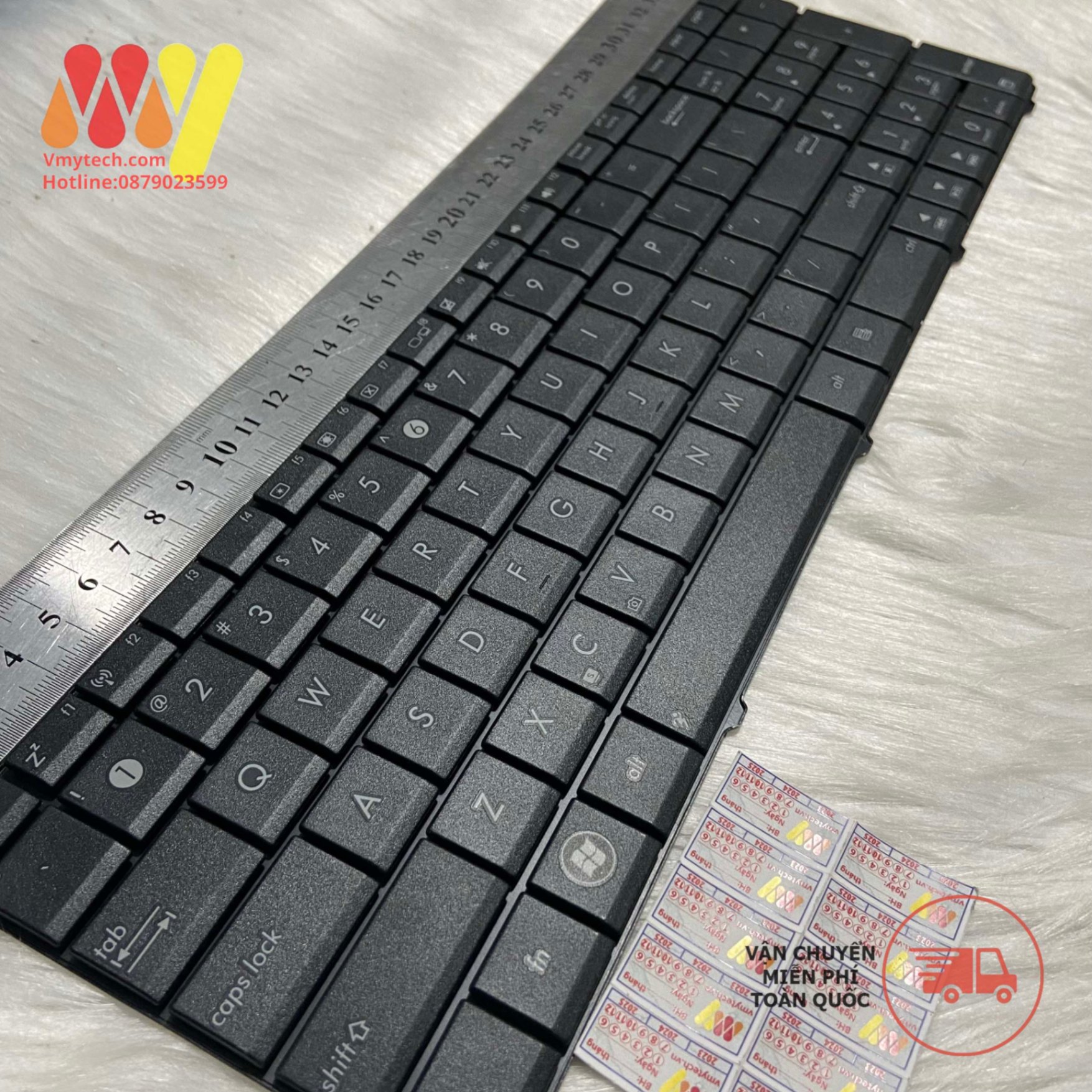 Bàn phím laptop Asus X53B K54C X54C K73T X73B A53T A53U A53Z Cáp Thẳng