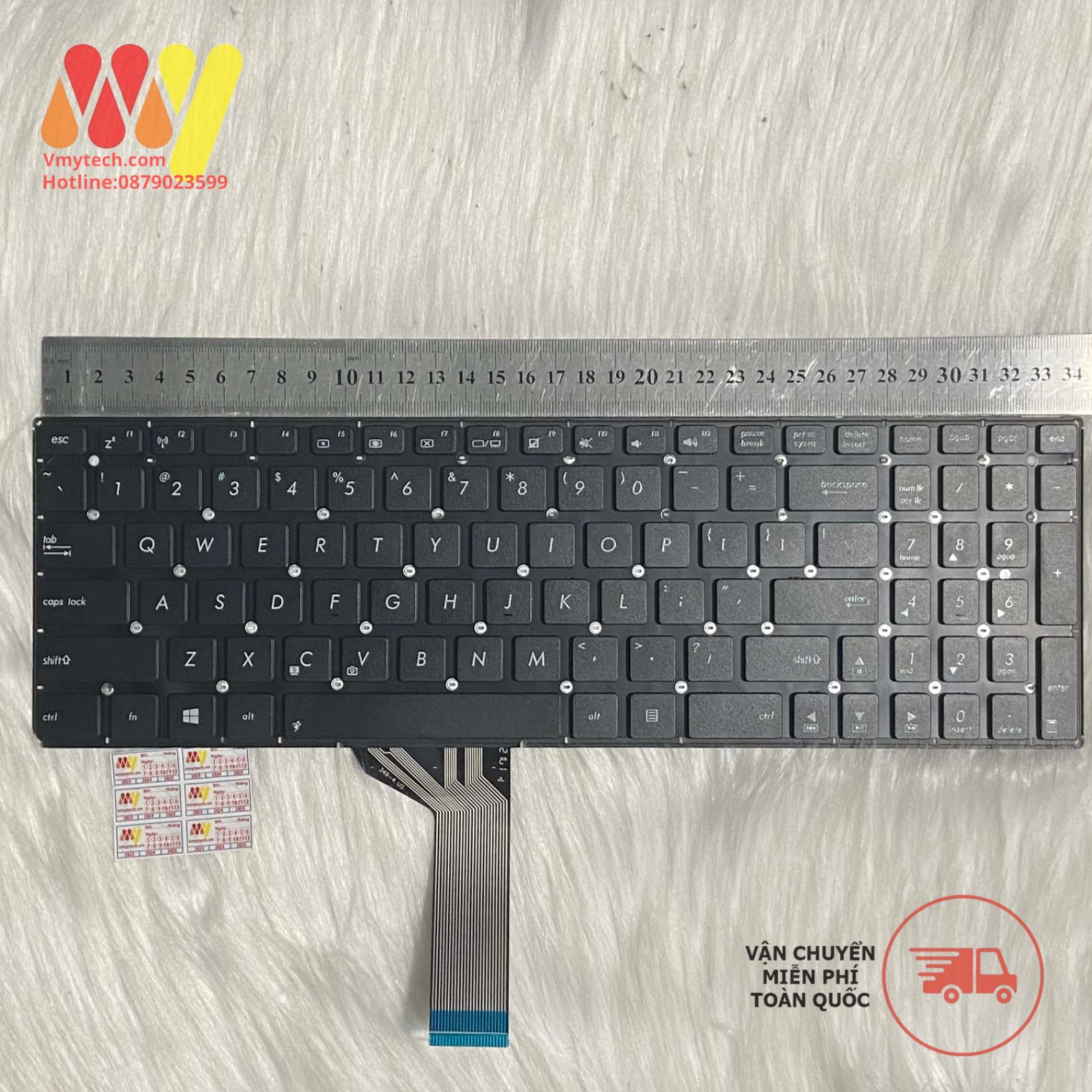 Bàn phím laptop Asus F553 J500LA J550LD F551 R515M R515MA D553M D553MA R554L R554LA