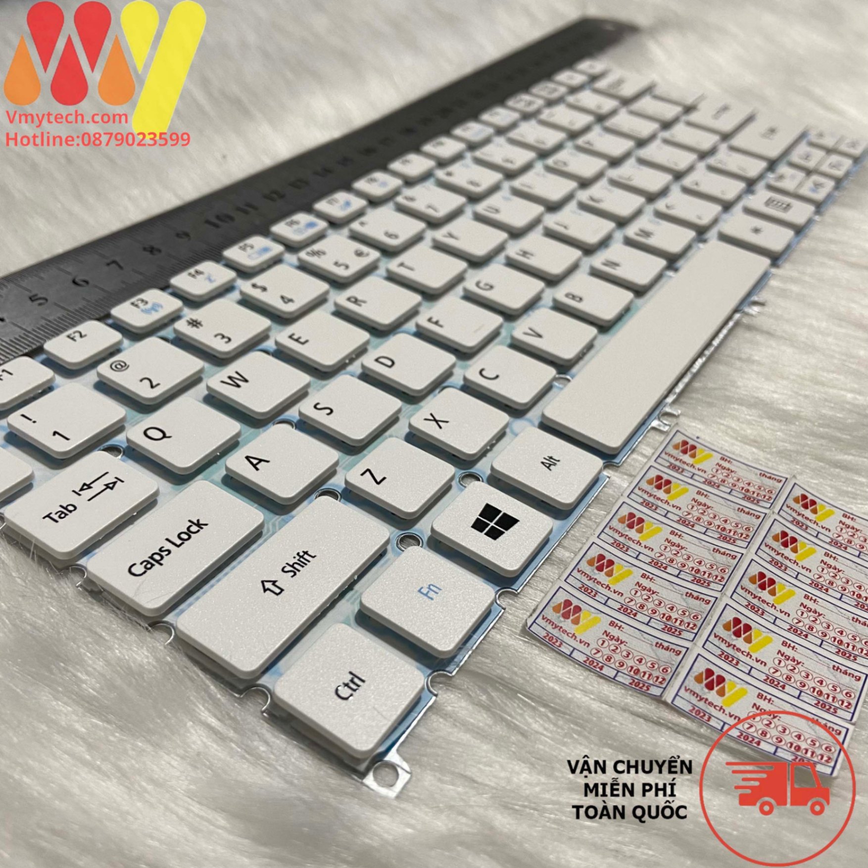Bàn phím laptop Acer Aspire V5-121 V5-122 V5-122P V5-132 V5-132P MÀU TRẮNG