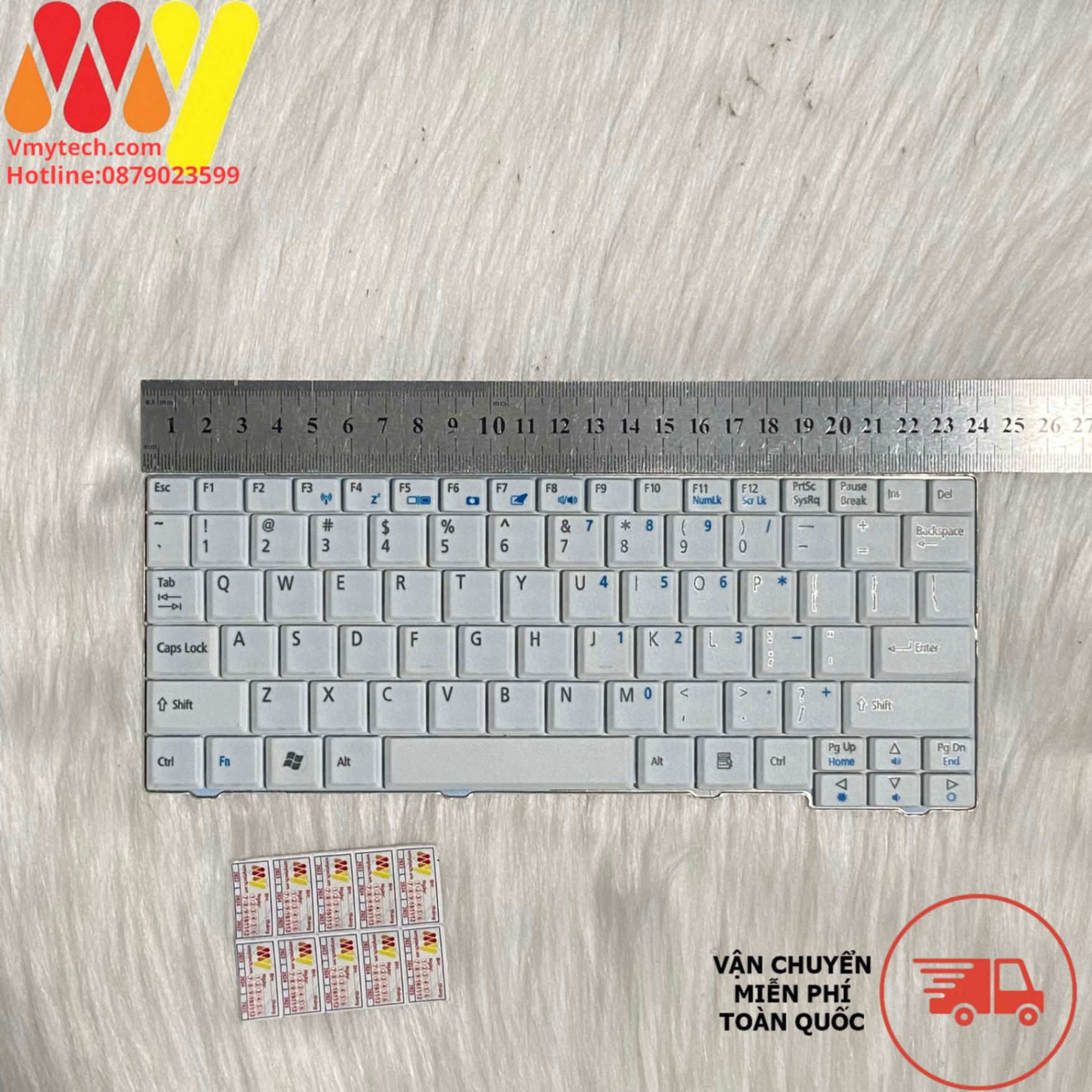 Bàn phím laptop Acer GATEWAY LT22 LT23 LT25 LT27 LT28 LT32 LT40 LT3201u trắng