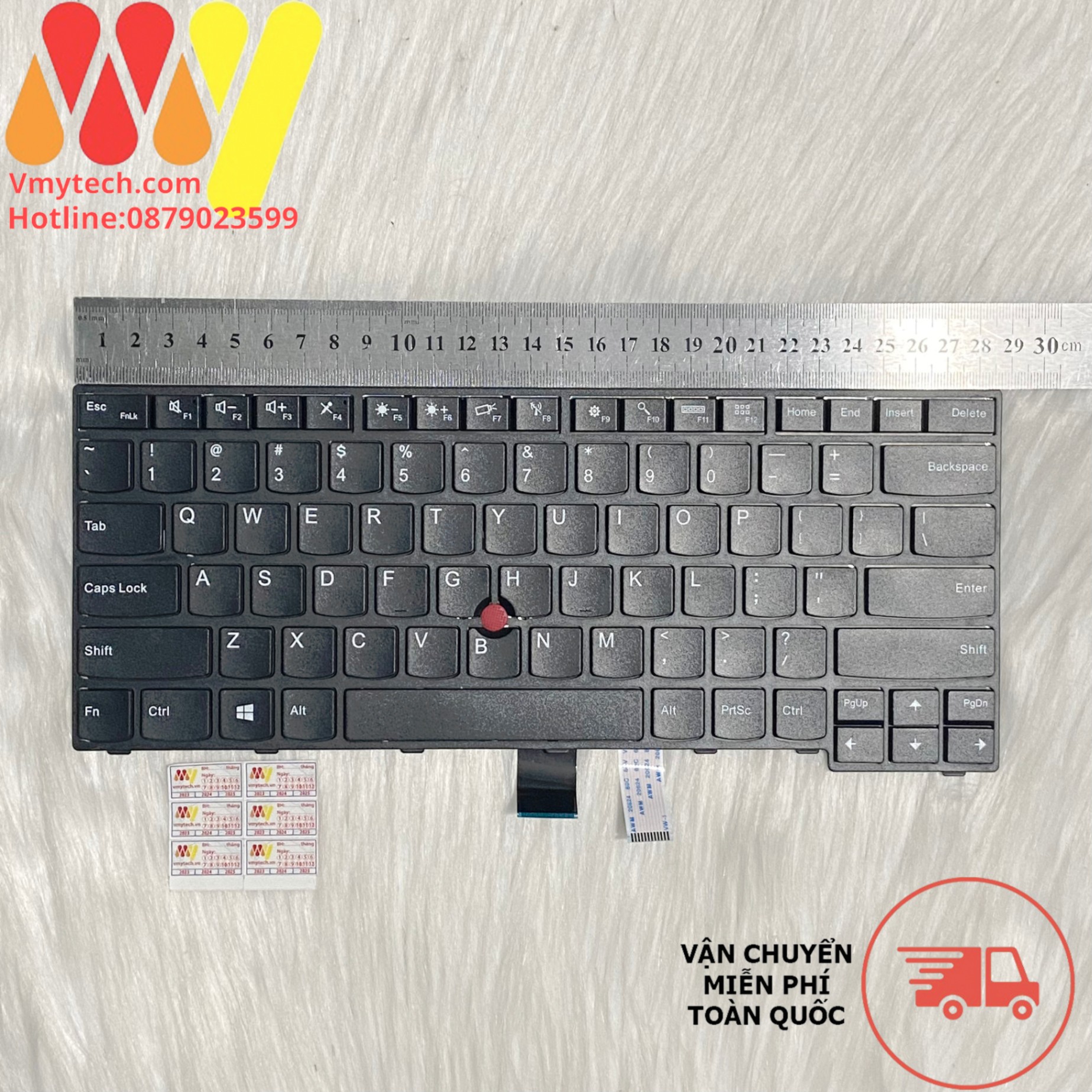 Bàn phím laptop Lenovo IBM Thinkpad E460 E465 W450 E450 E450C E455 04X6101 MP-13U53US-G62 SN20E66181 04X6181 có chuột