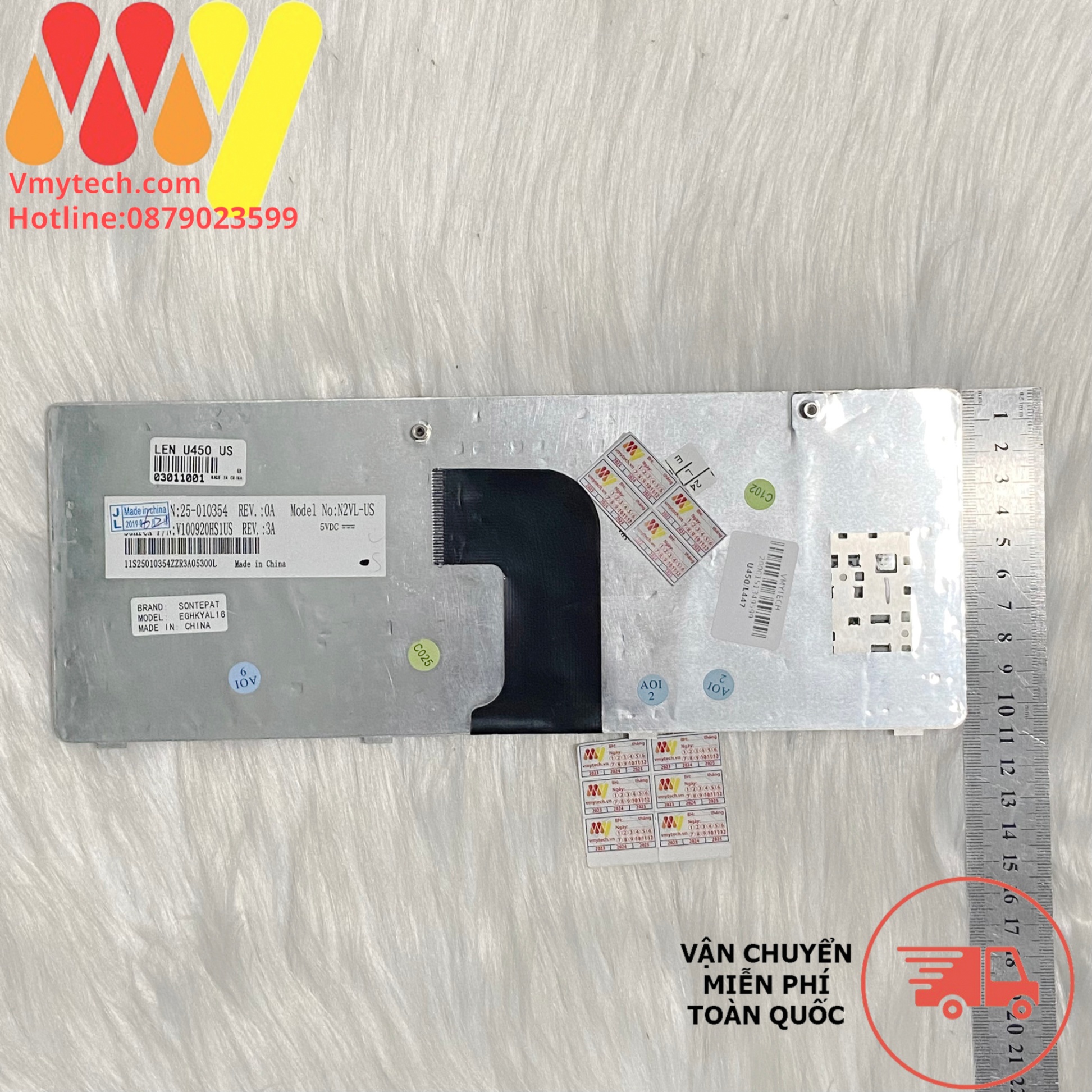 Bàn phím laptop Lenovo U450 U450A U450P