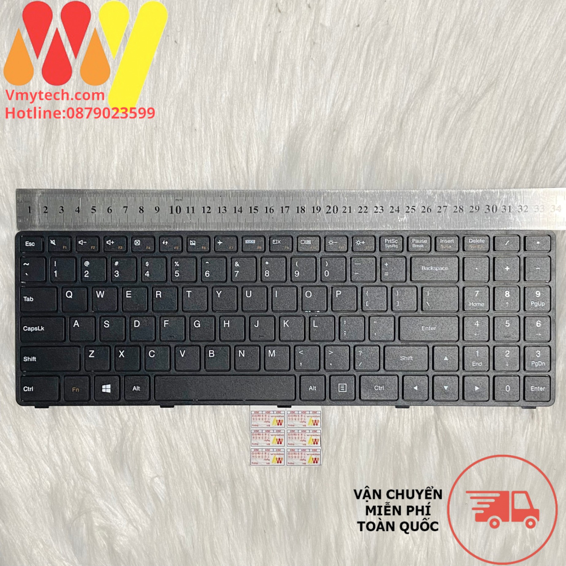 Bàn Phím Laptop Lenovo Ideapad 300-15ISK 300-15IBD 300-17ISK Cáp giữa - Không nút nguồn