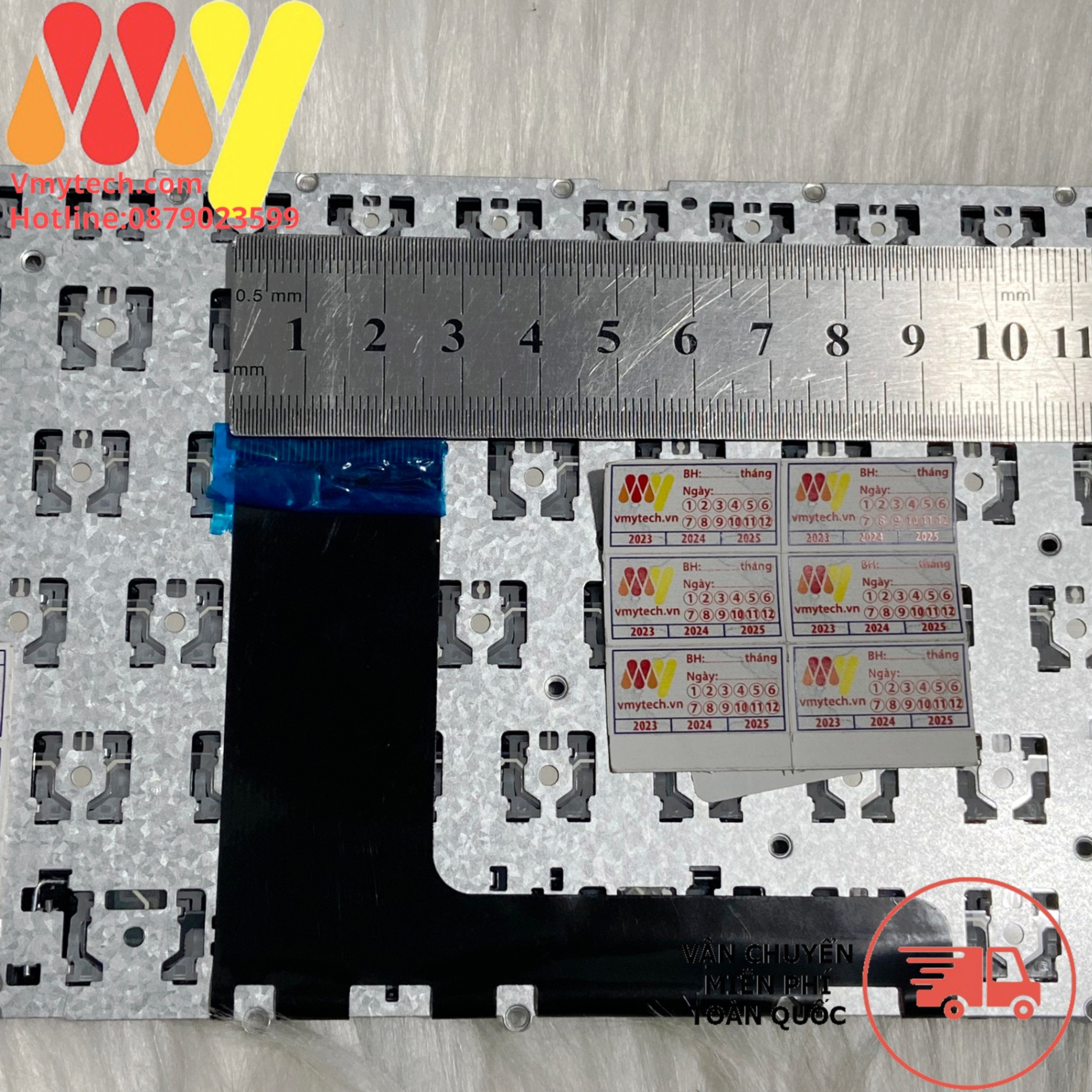Bàn phím laptop Lenovo Ideadpad 110-15 110-15ACL 110-15AST 110-15IBR Cáp giữa CÓ NÚT NGUỒN