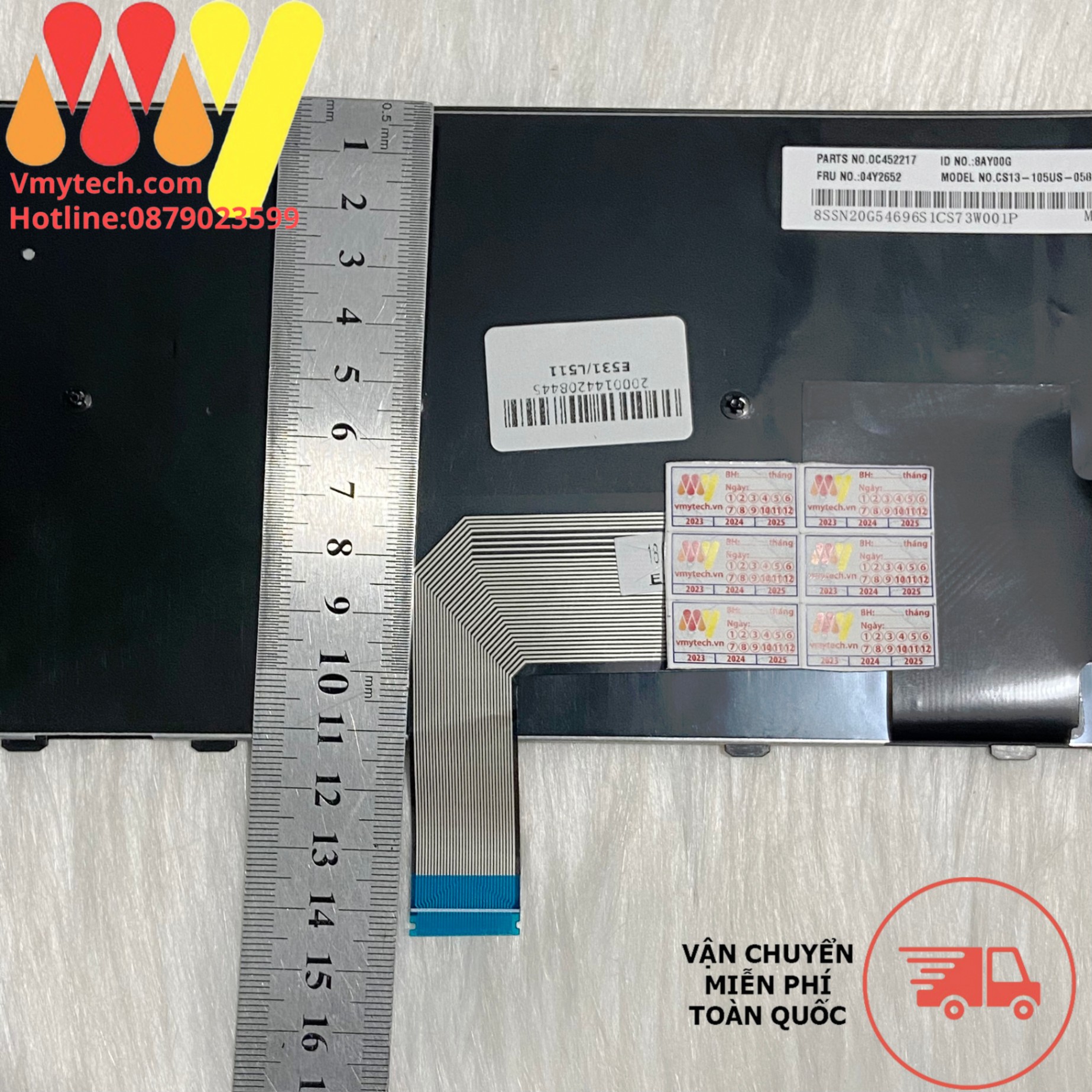 Bàn Phím Lenovo Thinkpad Edge E531 E540 E550 L540 T540 T540P T550 T560 P50S W541 W540 W550 (ko LED-ko chuột)