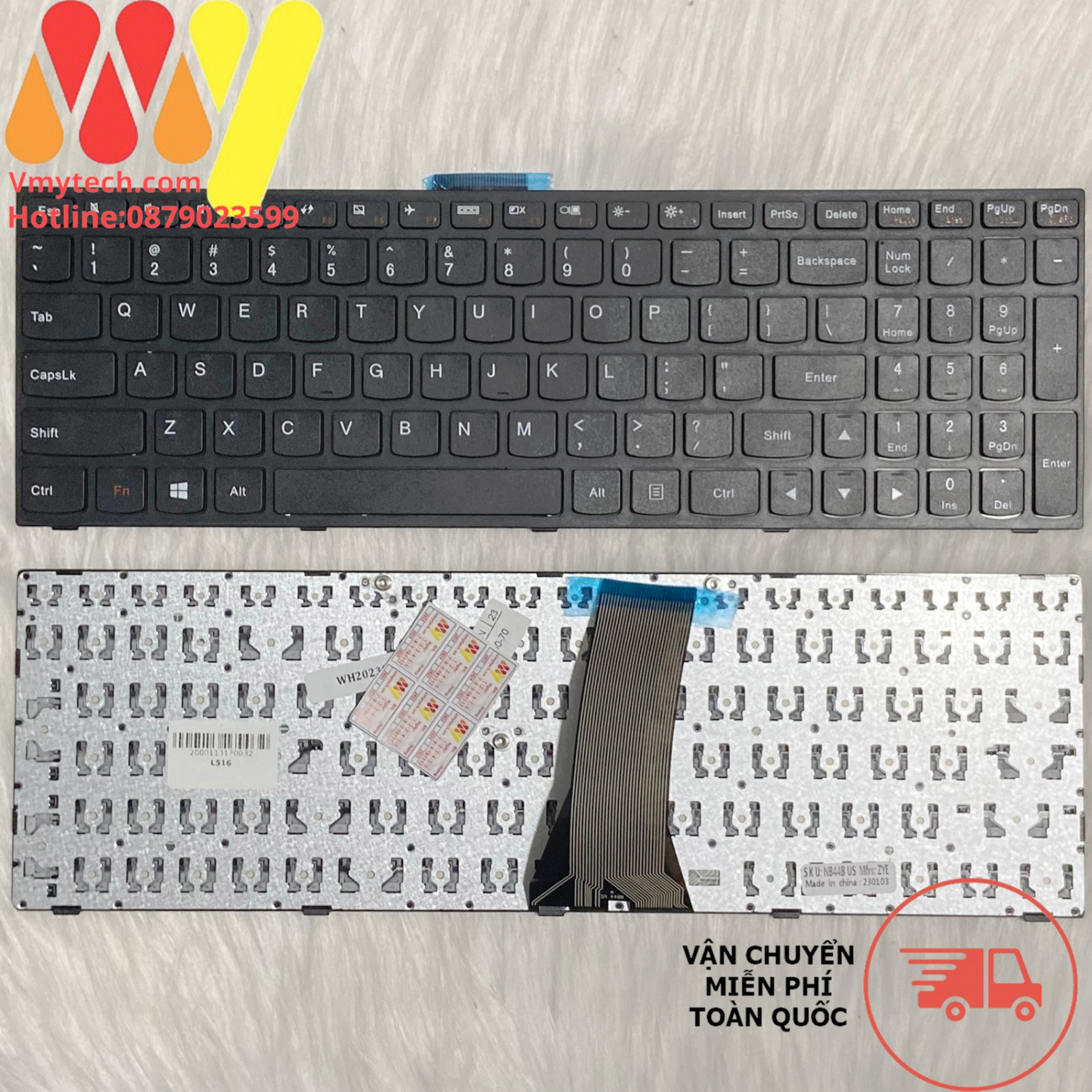 Bàn Phím Laptop Lenovo Z50-70 Z50-75 Z51-70 500-15ACZ 500-15ISK 300-15